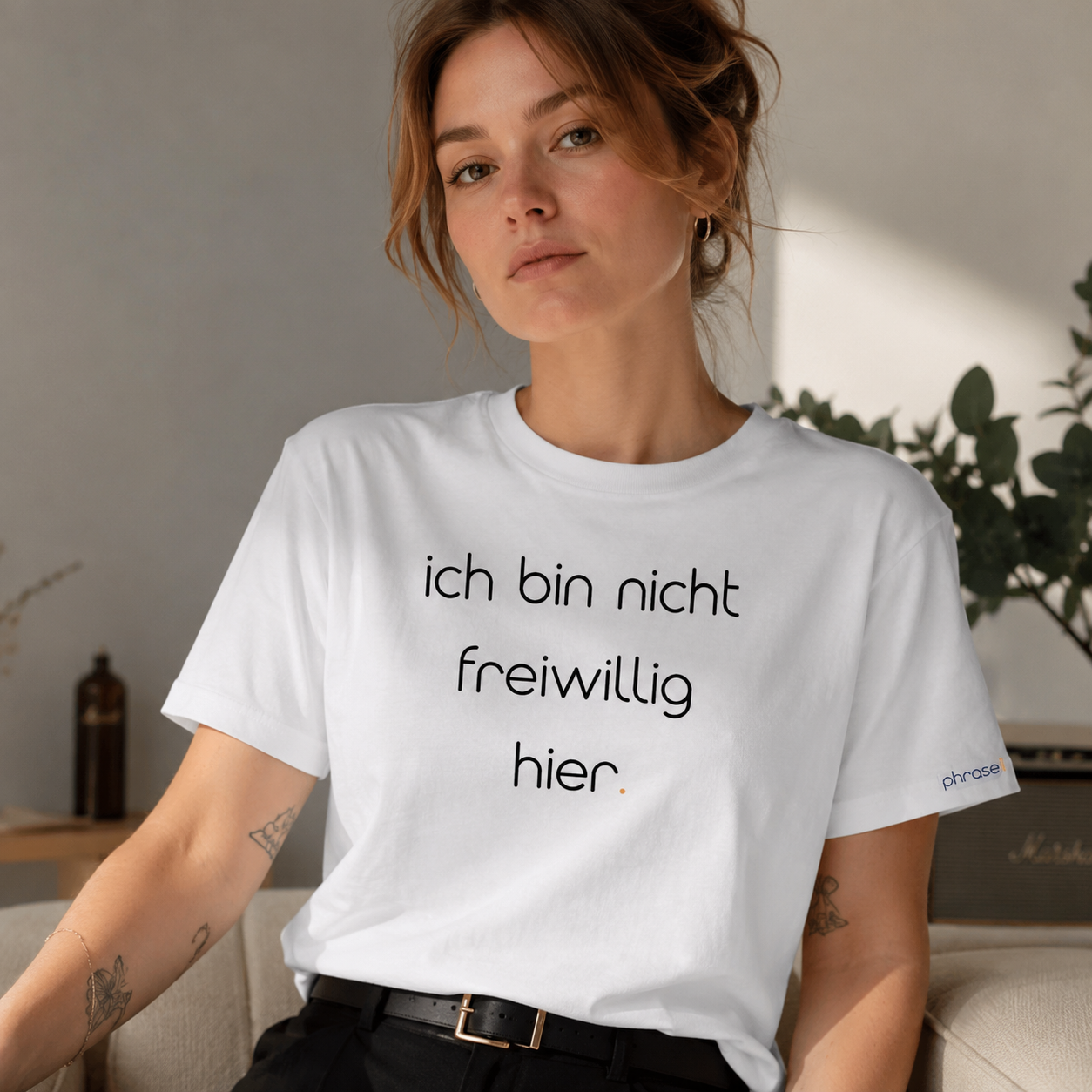 ich bin nicht freiwillig hier.